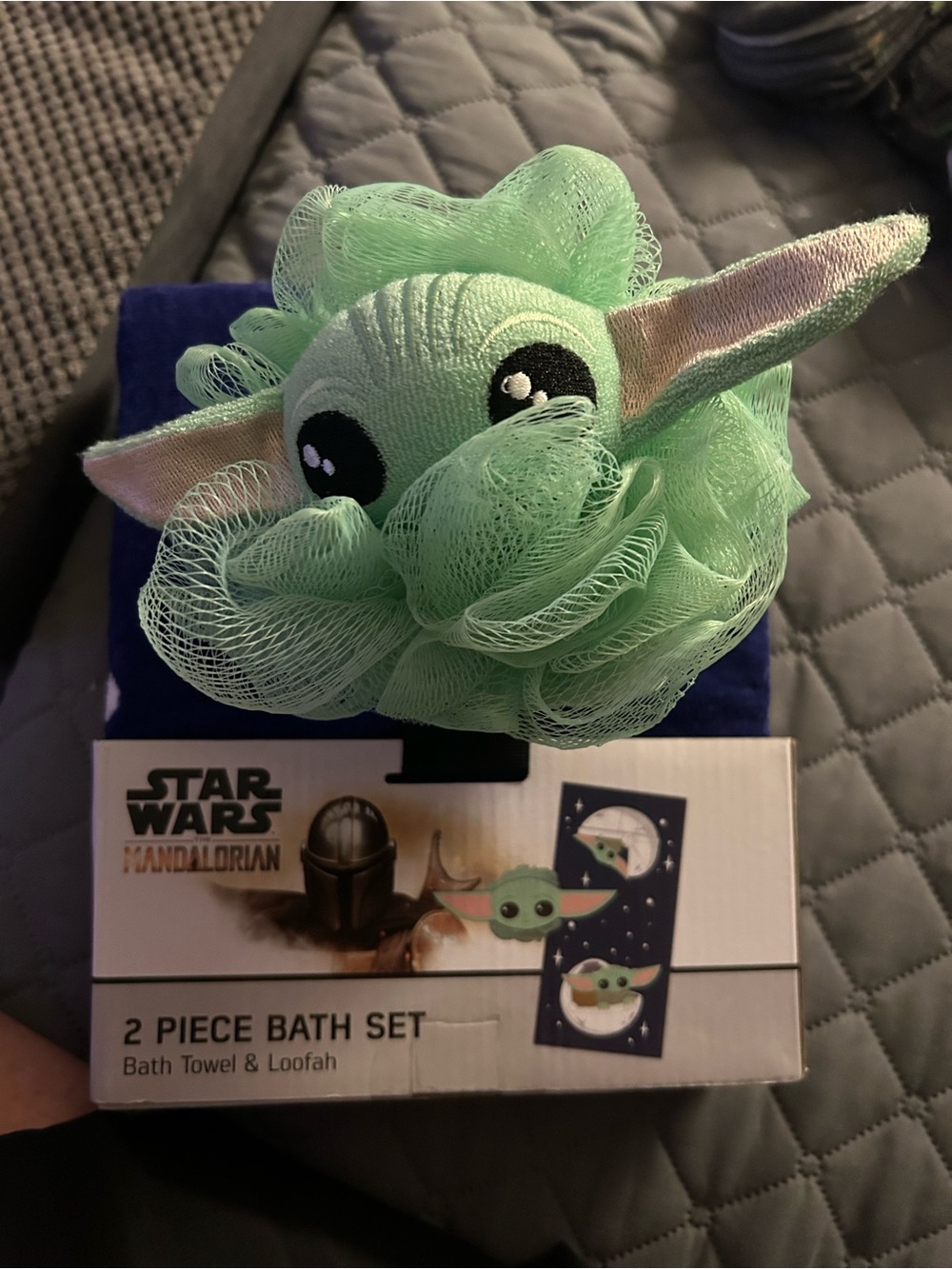 Star Wars Mandalorian 2 piece bath set